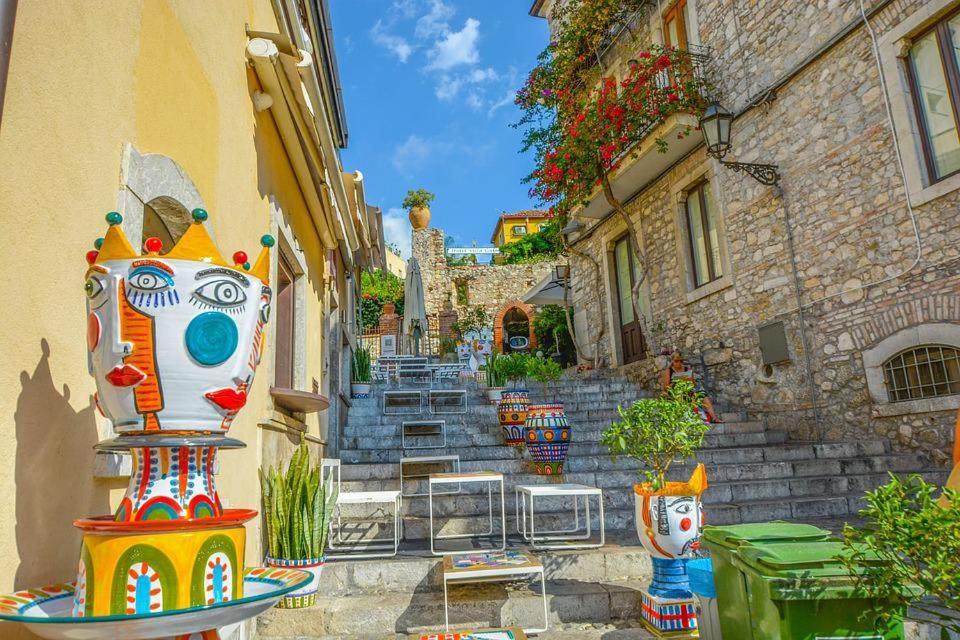 Casa Dionysius Lägenhet Taormina Exteriör bild